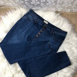 MADEWELL 9” Mid Rise Skinny Jean Size 34 NWT